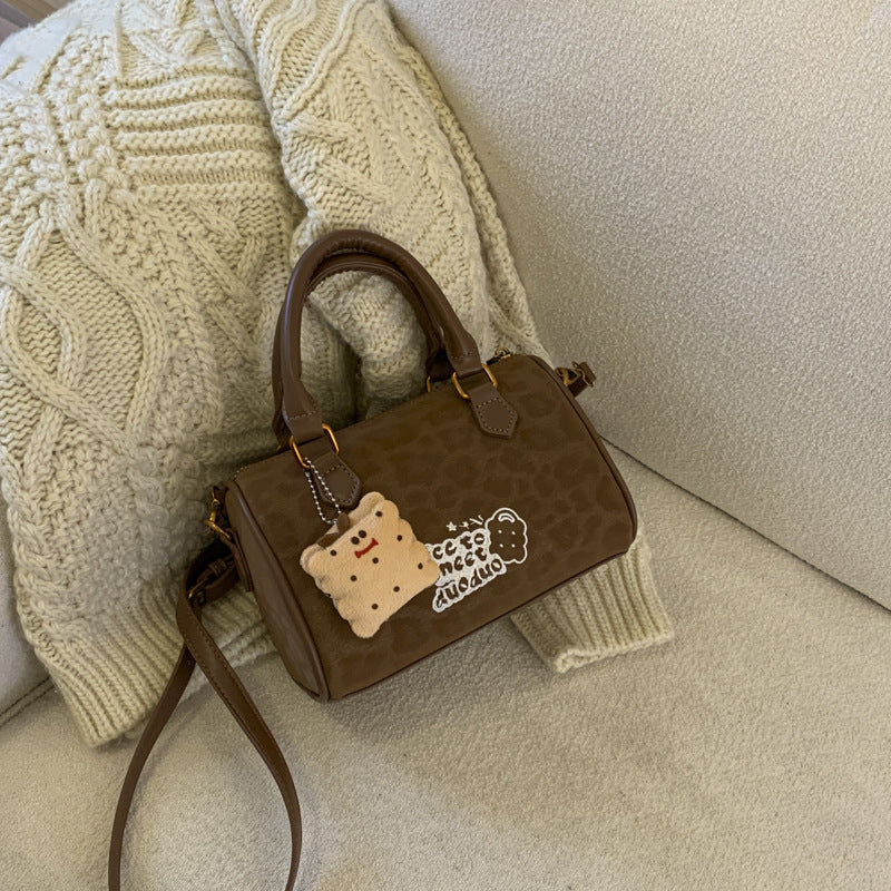 Bag Messenger Bag Female Textured Handbag Boston Secondary image